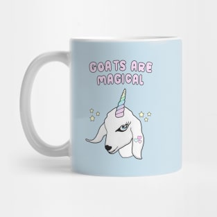 Goats are my unicorns Mug